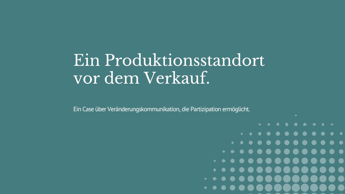 Wenn die Strategie klar ist - aber niemand sie versteht